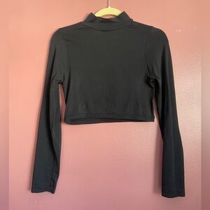Free People Intimately cropped mock neck L/XL